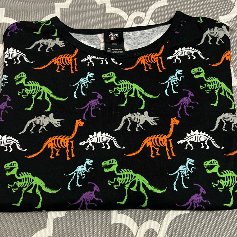 Hyde and Eek Dinosaur Long Sleeve Top